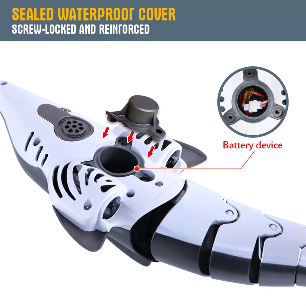 StuntRCDolphin24GWhaleSprayWaterToysRemoteControlledBoatShipSubmarineRobotsFishElectricKidsChildrenG-1992300-5
