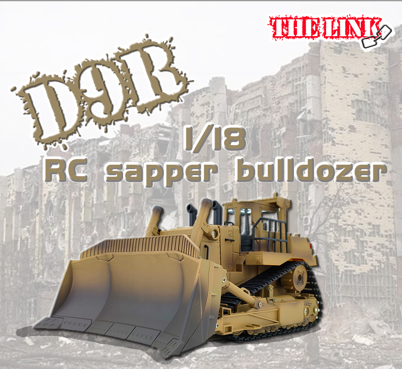 THELINKD9R11824GRCConstructionCarsBulldozerToySandboxPlayFunctionalArmandBucketTrucksforBoys-1986399-9