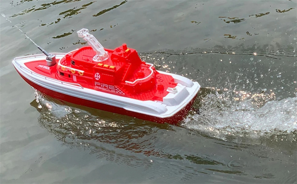 TKKJH160RTR12824GRCBoatCruiseFireWaterSprayShipFullFunctionDualMotorRacingVehiclesModelsRemoteContro-2008874-2
