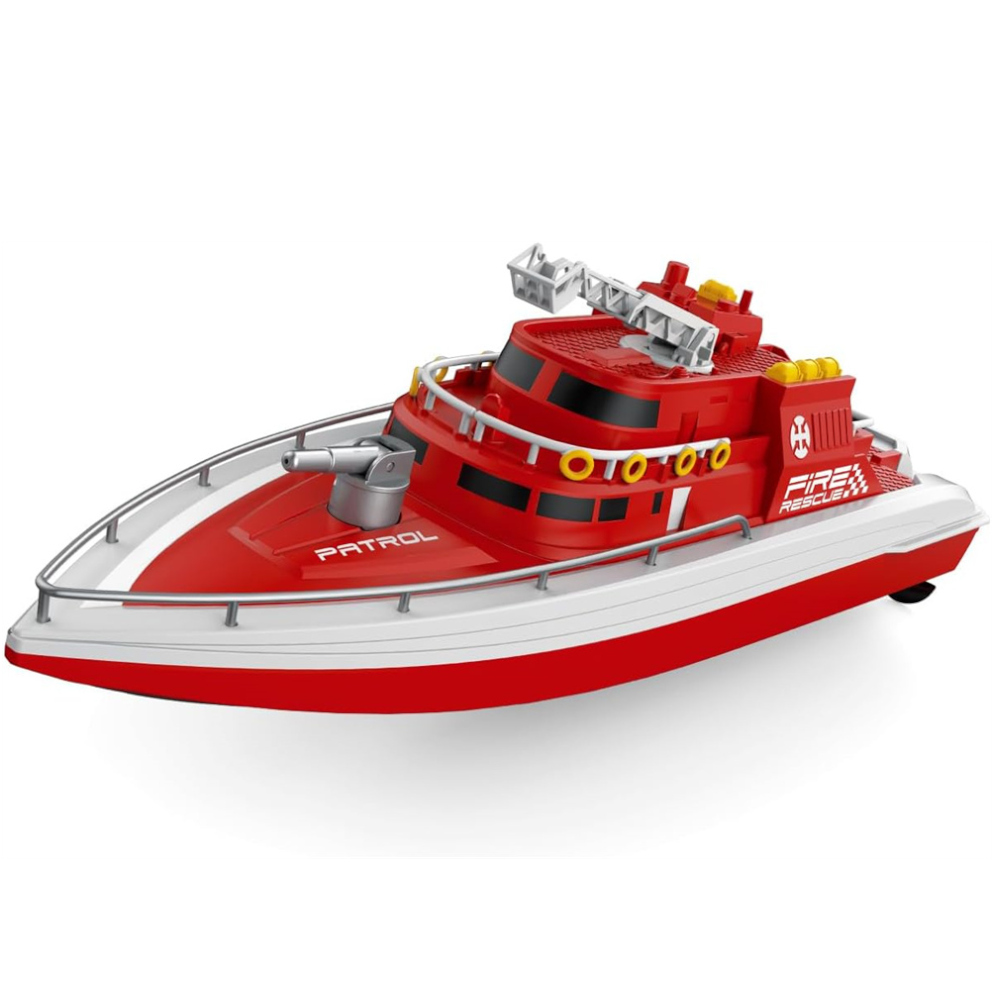 TKKJH160RTR12824GRCBoatCruiseFireWaterSprayShipFullFunctionDualMotorRacingVehiclesModelsRemoteContro-2008874-8