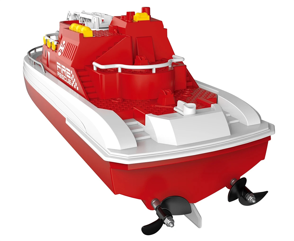 TKKJH160RTR12824GRCBoatCruiseFireWaterSprayShipFullFunctionDualMotorRacingVehiclesModelsRemoteContro-2008874-9