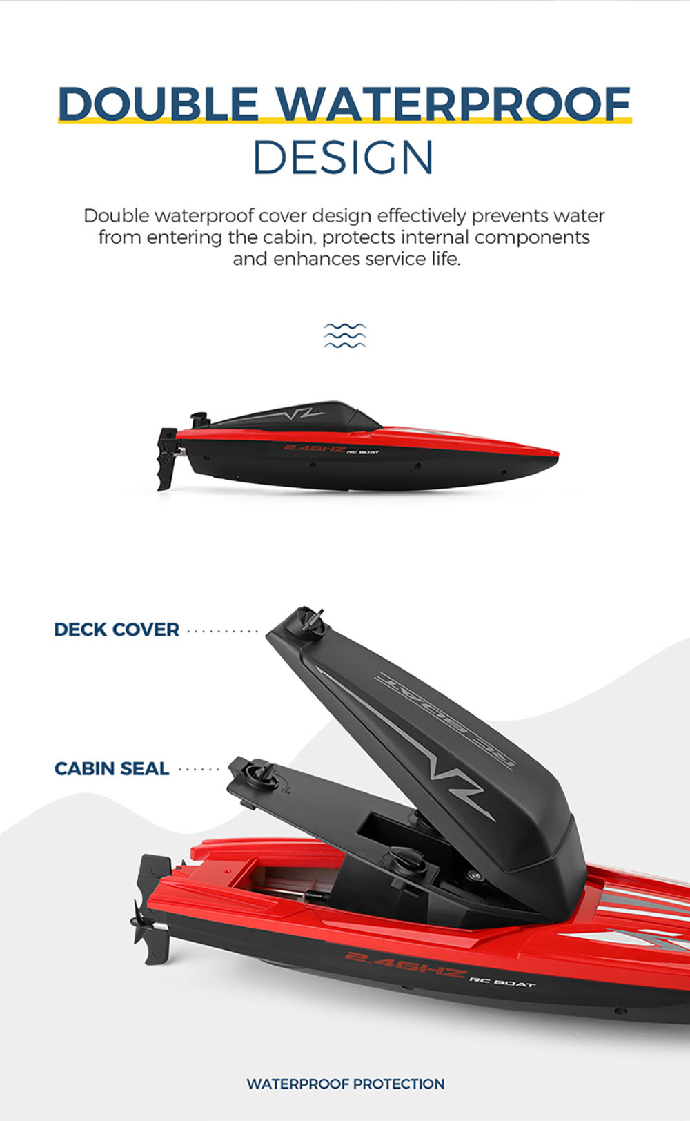 TY224GHighSpeedRacingRCBoatDualMotorModelWaterproofElectricRadioControlOutdoorGiftsToysSpeedboat-2013039-7