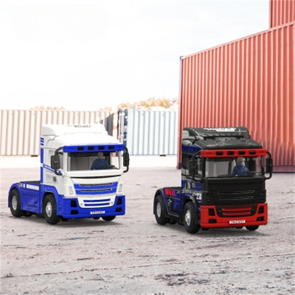 TurboRacingC5017624G4WDRCCarSemi-TruckTractorTrailerHeadsLEDLightsSoundsRemoteControlVehiclesModelsR-2001330-22
