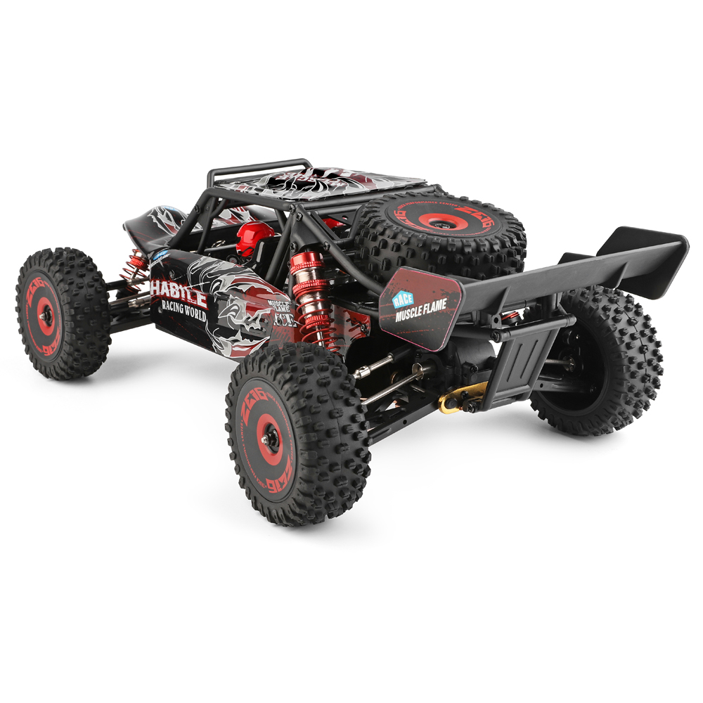 Wltoys124016V21124WD24GRCCarBrushlessDesertTruckOff-RoadVehicleModelsHighSpeed75kmhMetalChassisTwoTh-1881375-4