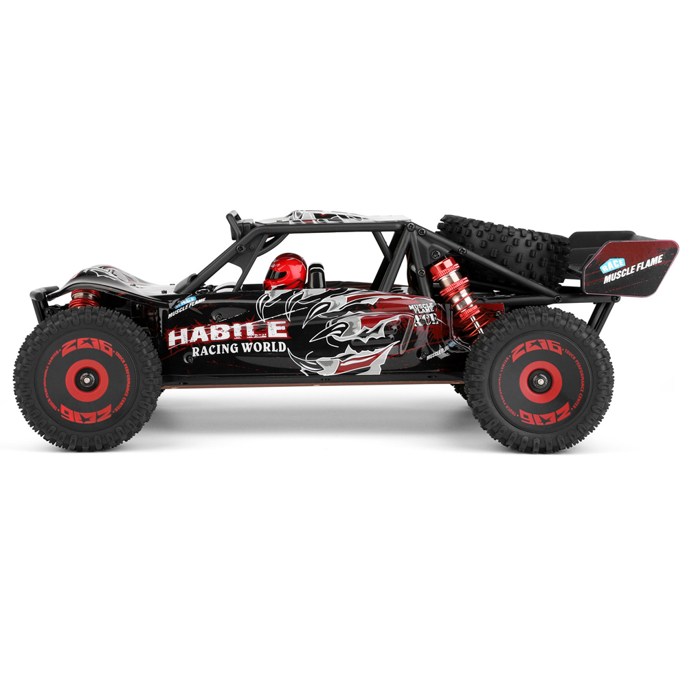 Wltoys124016V21124WD24GRCCarBrushlessDesertTruckOff-RoadVehicleModelsHighSpeed75kmhMetalChassisTwoTh-1881375-6