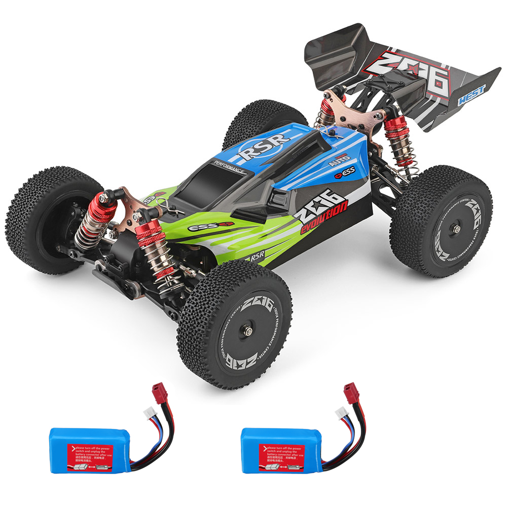 Wltoys14400111424G4WDHighSpeedRacingRCCarVehicleModels60kmh74v1500mahTwoorThreeBattery-1588753-13