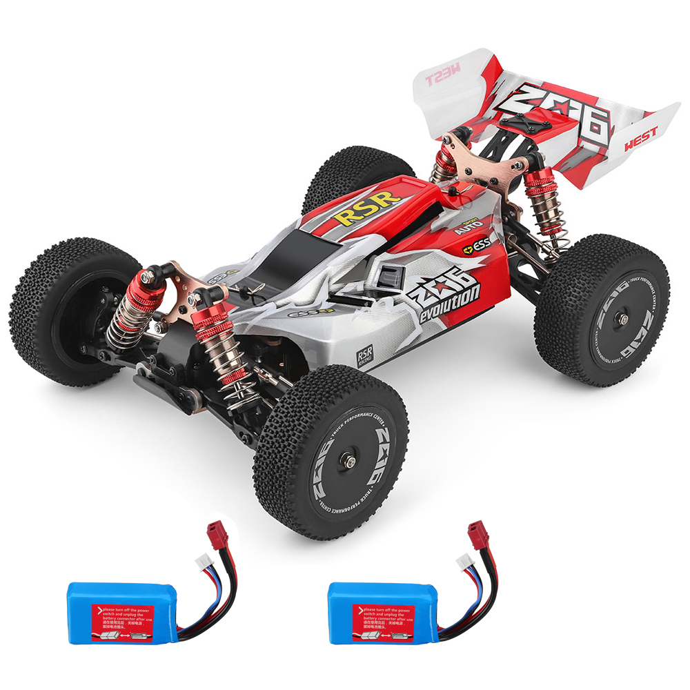 Wltoys14400111424G4WDHighSpeedRacingRCCarVehicleModels60kmh74v1500mahTwoorThreeBattery-1588753-14