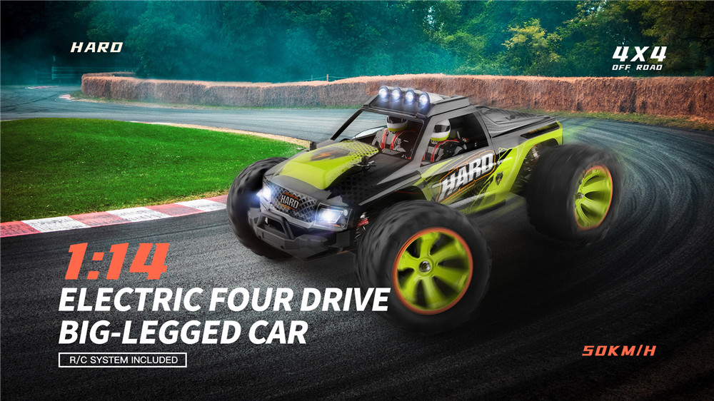 Wltoys144002RTR11424G4WD50kmhRCCarVehiclesBrushedLEDLightTruckToys-1898171-2