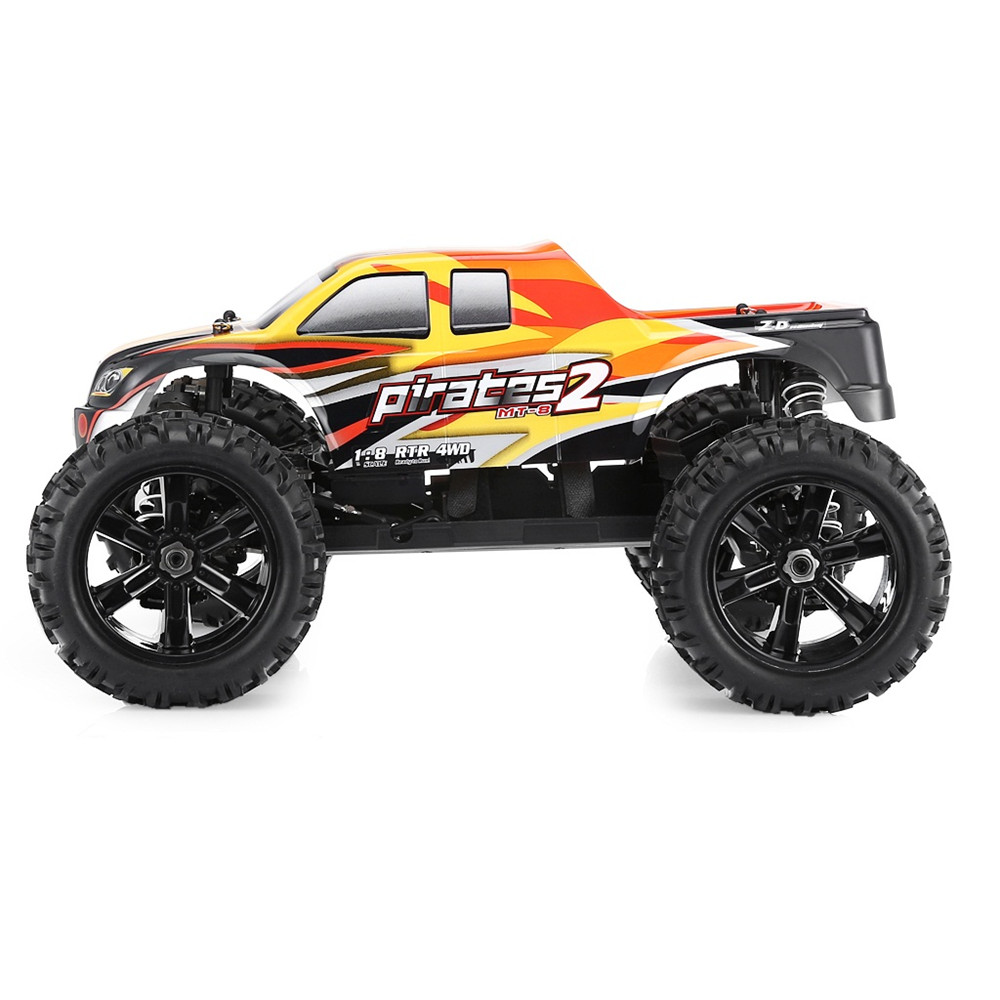 ZDRacing91161824G4WD80A3670BrushlessRCCarMonsterOff-roadTruckRTRToy-1333357-11