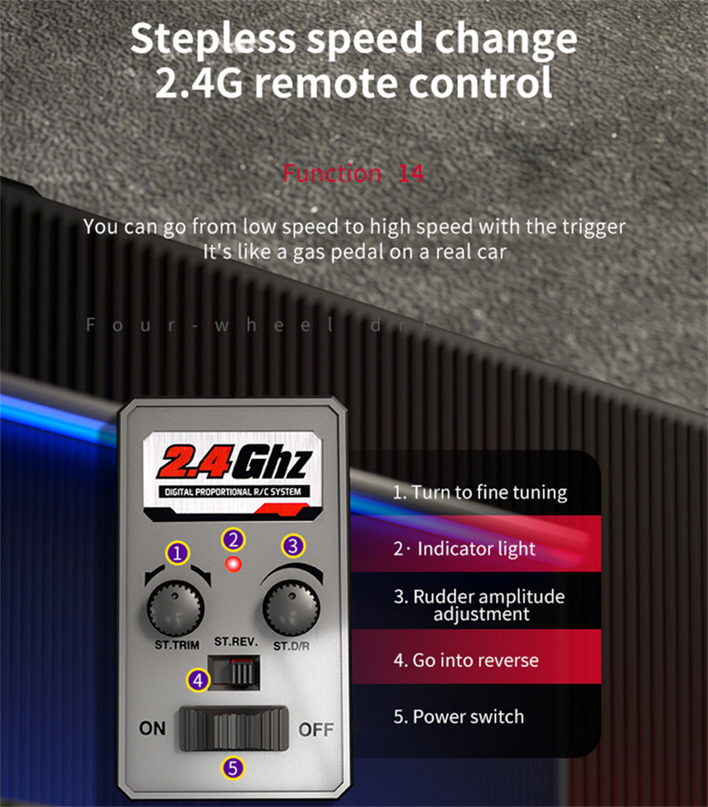 ZLLSG216PROMAX11624G4WDBrushedBrushlessRCDriftCarLEDLightRacingOn-RoadHighSpeedFullProportionalVehic-2001873-21