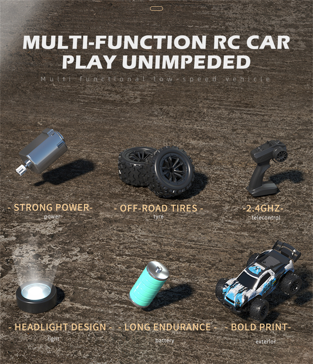 ZLLSG318PROBeast12024G4WDBrushedRCCarLEDLightRacingOff-RoadHighSpeedFullProportionalVehiclesModelRTR-2012450-2