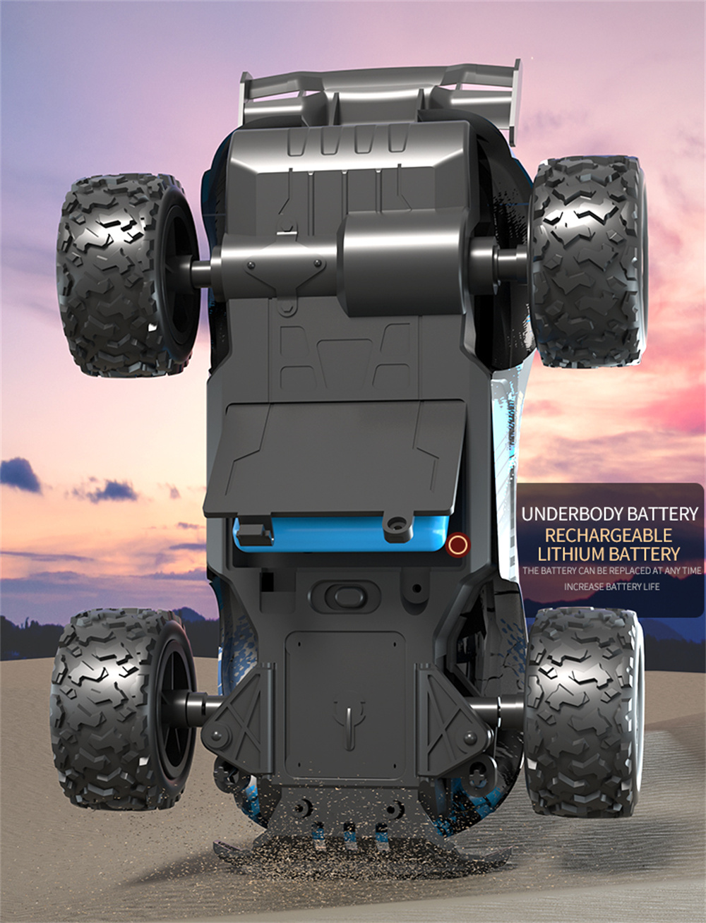 ZLLSG318PROBeast12024G4WDBrushedRCCarLEDLightRacingOff-RoadHighSpeedFullProportionalVehiclesModelRTR-2012450-10
