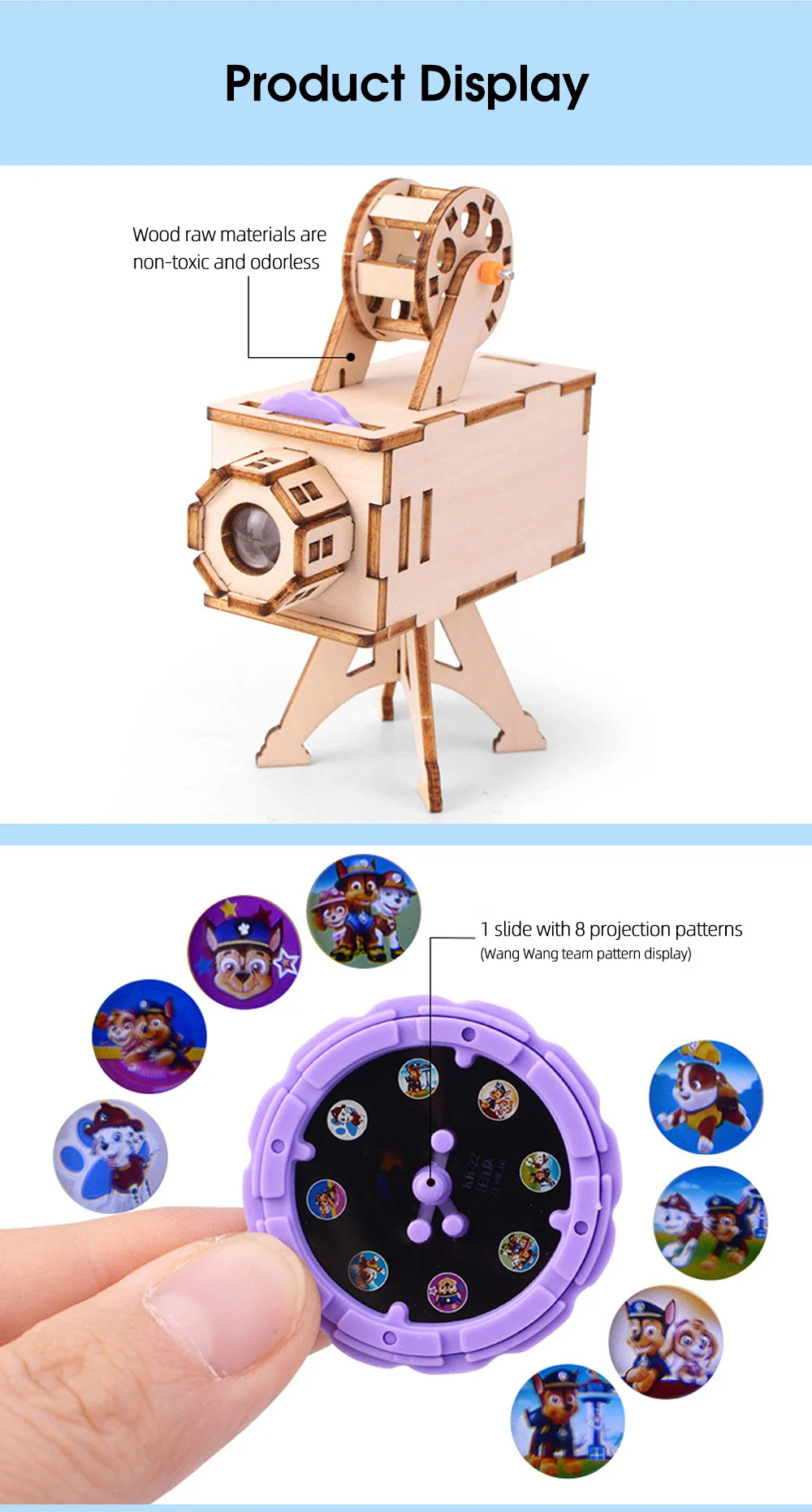 DIYProjectorScienceEducationExperimentKitModelToyPhysicsKidsChildrenGiftProject-2015281-6