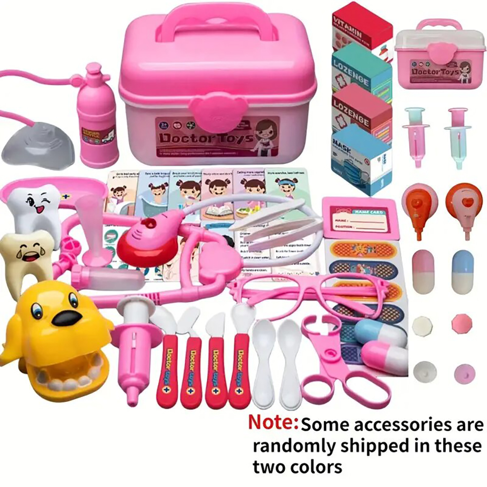 DoctorRole-PlaySetKidsFunMedicalToolBoxwithStethoscopeBoysGirlsGamesToysChristmasGiftsThanksgivingDa-2001744-2