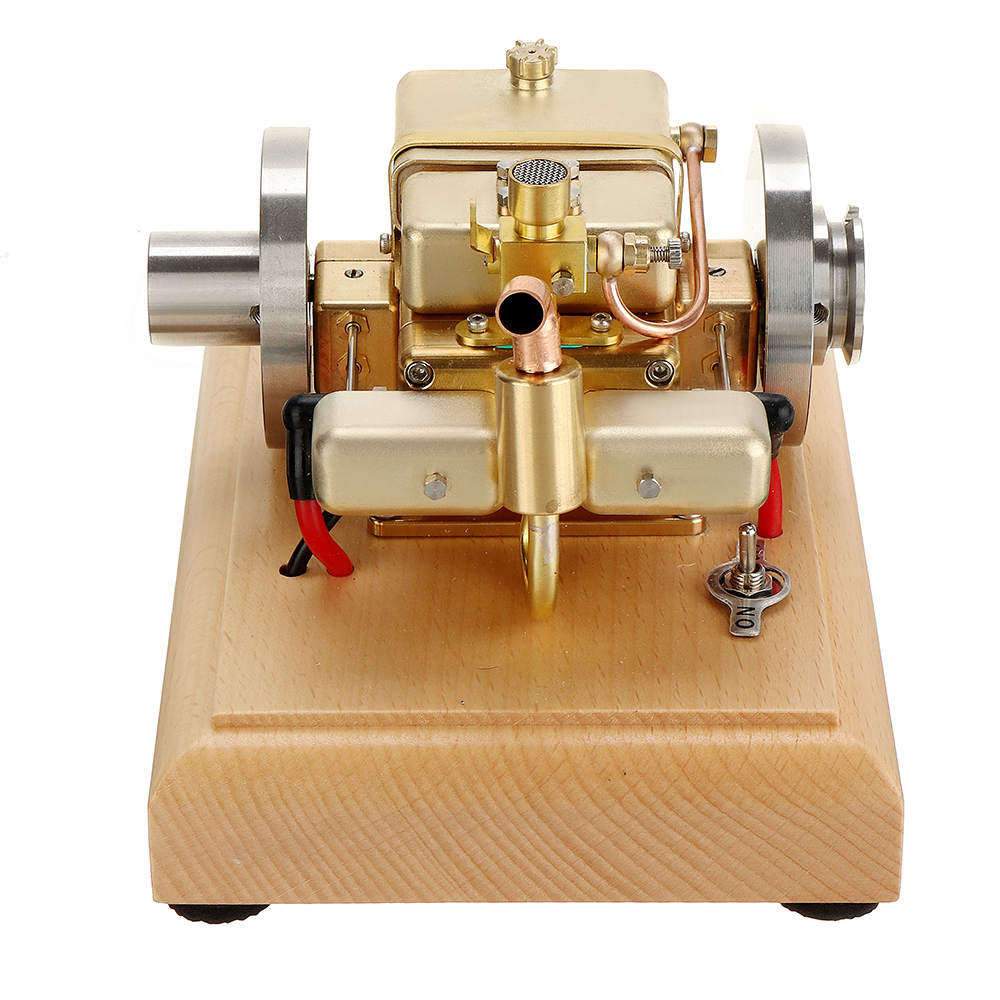 EachineET5SHorizontalTwoCylinderEngineModelWater-cooledCoolingStructureBrassAndStainlessSteelSTEMEng-1863521-10