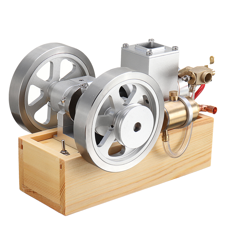 EachineET8HorizontalHitandMissCompleteGasAdjustableSpeedDoubleValveEngineModelSTEMUpgradeEngineToys-1789782-3