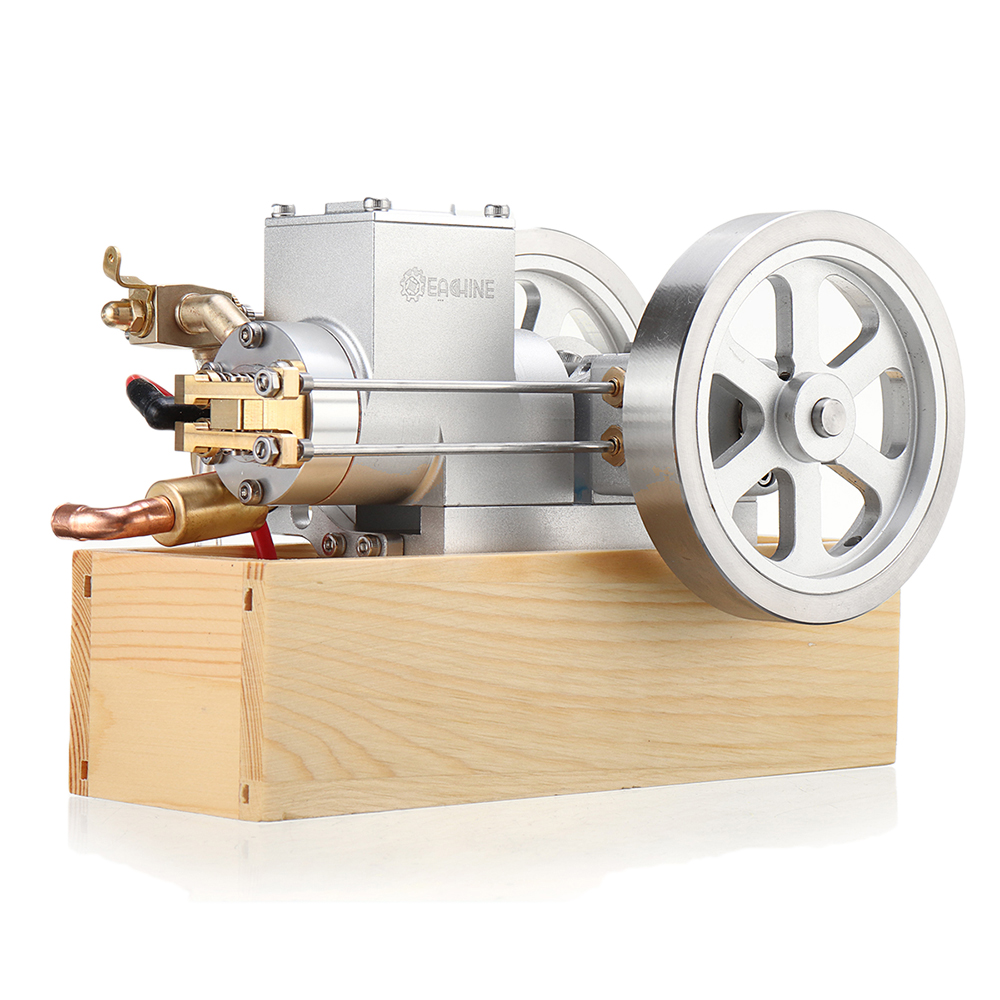 EachineET8HorizontalHitandMissCompleteGasAdjustableSpeedDoubleValveEngineModelSTEMUpgradeEngineToys-1789782-4