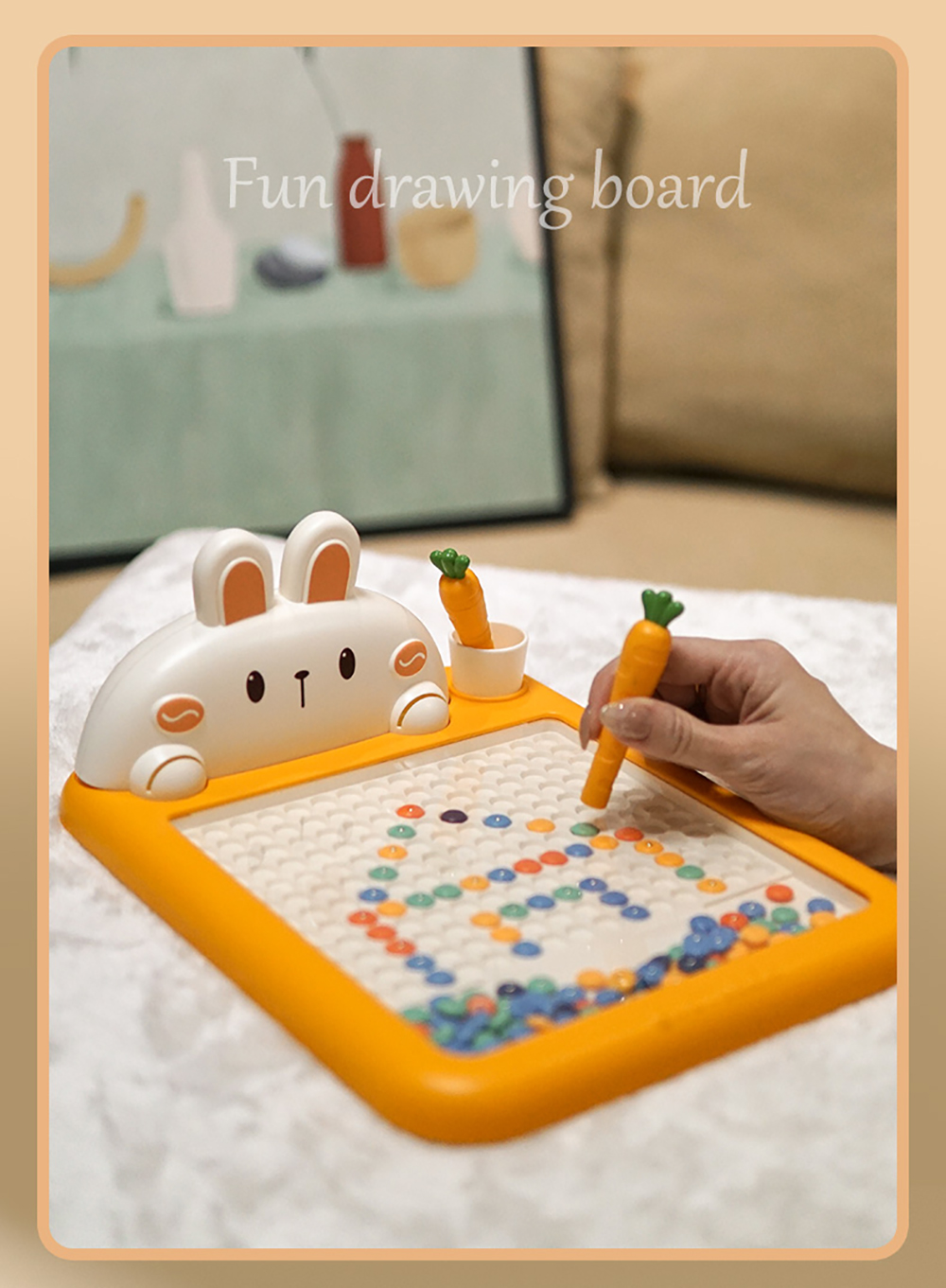 RabbitMagneticPenDrawingBoardPuzzleEducationKidsChildrenToysGifts-2013043-10