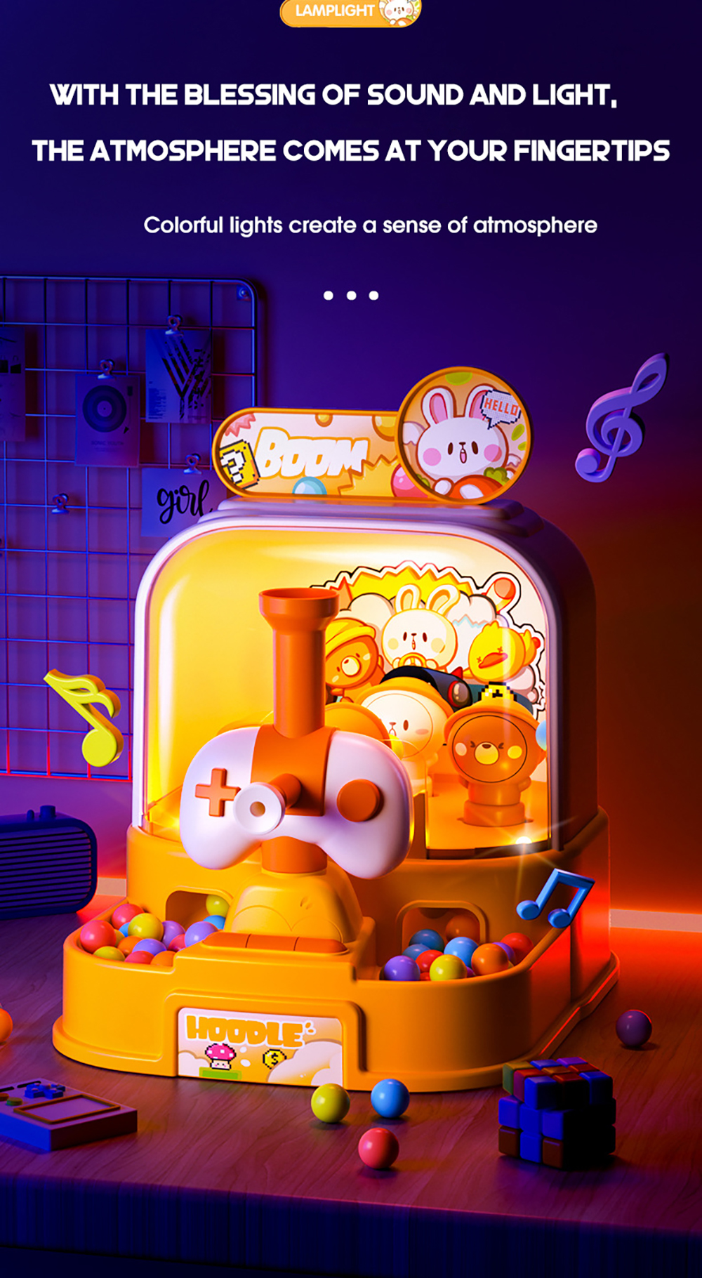 TableAnimalShootingPinballMachineGameConsoleMulticolorLauchingKidsChildrenFunPlayToys-2013041-10