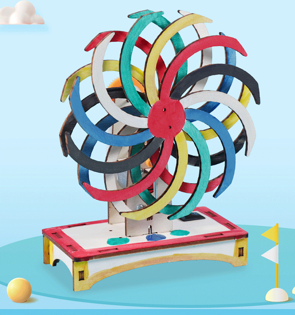 TechDIYMagicWindowAssemblyModelMaterialKitChildrenScienceExperimentCreativeFunEducationalTool-2013425-1