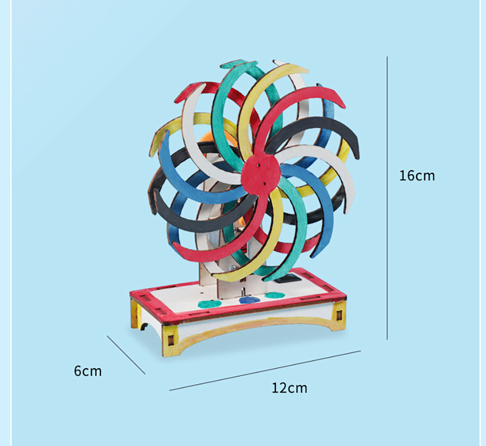 TechDIYMagicWindowAssemblyModelMaterialKitChildrenScienceExperimentCreativeFunEducationalTool-2013425-2