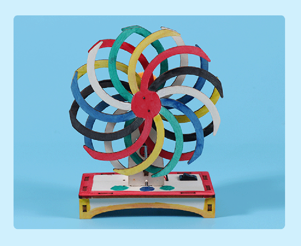 TechDIYMagicWindowAssemblyModelMaterialKitChildrenScienceExperimentCreativeFunEducationalTool-2013425-5