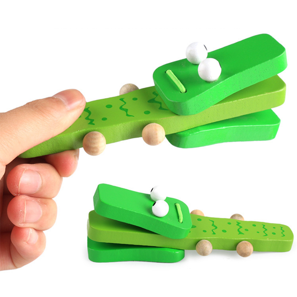 WoodenCastanetCartoonCrocodileClapToyMusicalInstrumentEarlyEducational-2013417-3