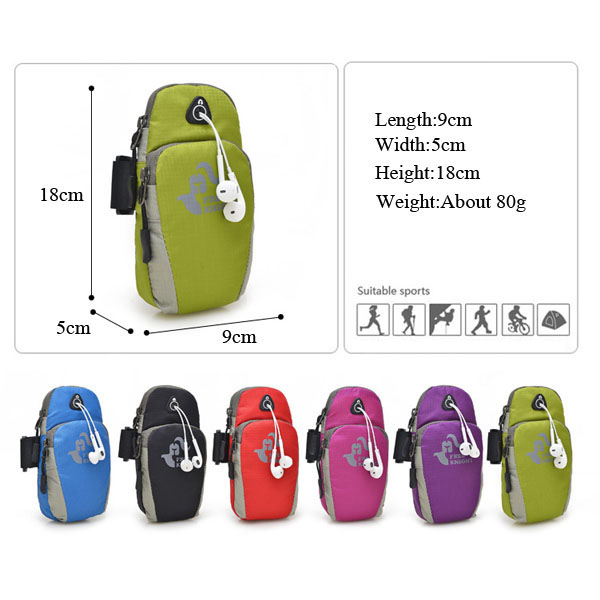 FreeKnightNylonSportArmBagsGymRunningJoggingCyclingHikingPortableWristKitPack-997437-1