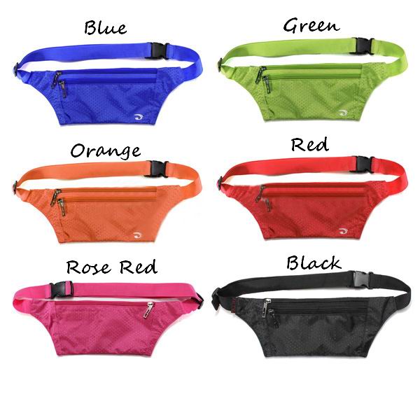 UnisexRunningBumBagTravelHandyHikingSportWaistBeltZipperPouch-907292-2