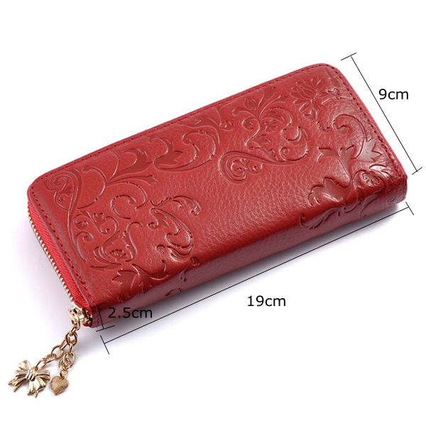 VintageFlowerWomenPurseMedium-LongPUleatherZipperWallet-964594-17