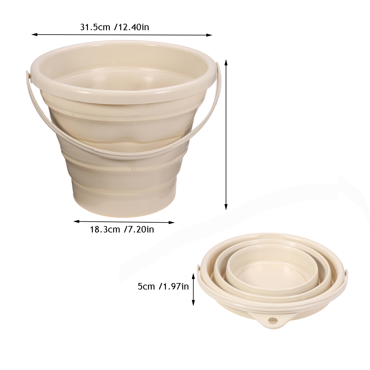 10LPortableFoldingBucketSiliconBucketHouseholdLaundryStorageBucketOutdoorFishingRoundBucket-1752560-4