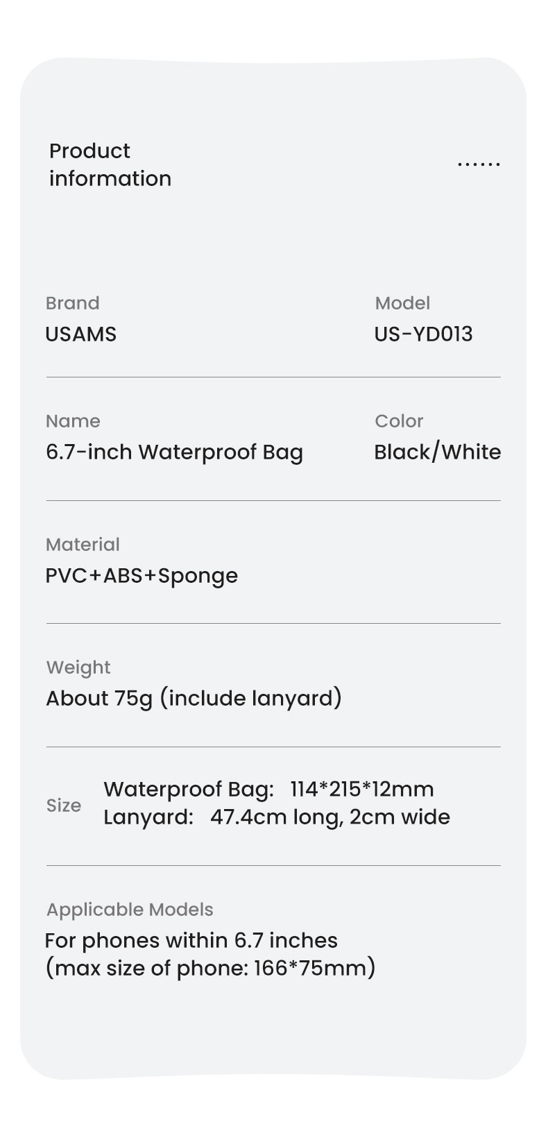 USAMS7InchIP68WaterproofPhonePouchBagFloatingTouchScreenWithLanyardForPhonesUpto67InchesForSamsungGa-1994773-15