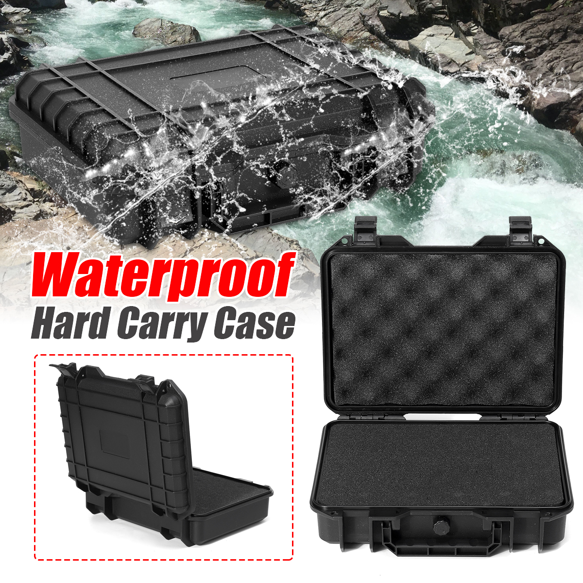 WaterproofHardCarryToolCaseBagStorageBoxCameraPhotographySpongeToolCase-1835485-1