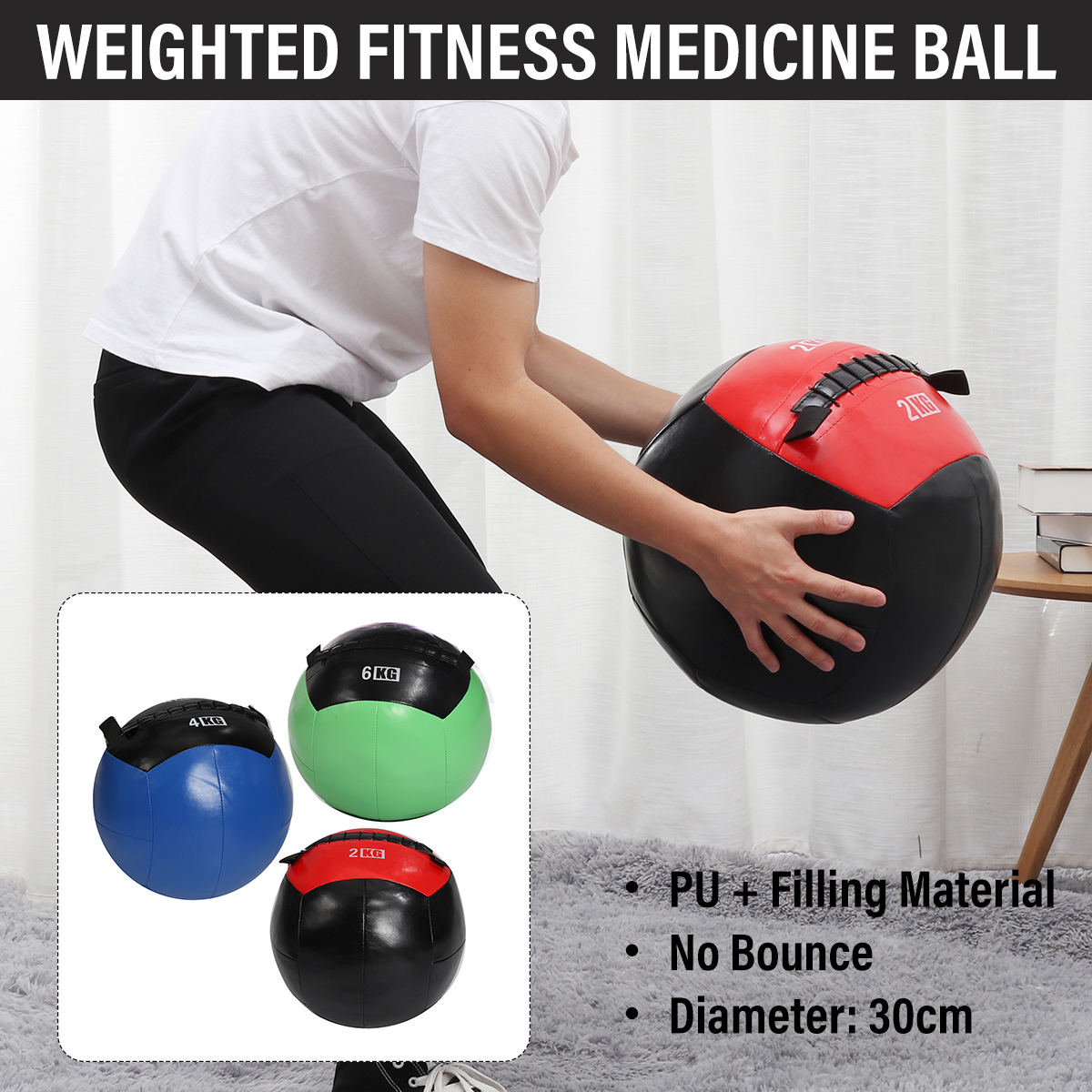 246KGWeightedFitnessBalanceBallPUSoftGymInelasticTrainingExerciser-1748206-1