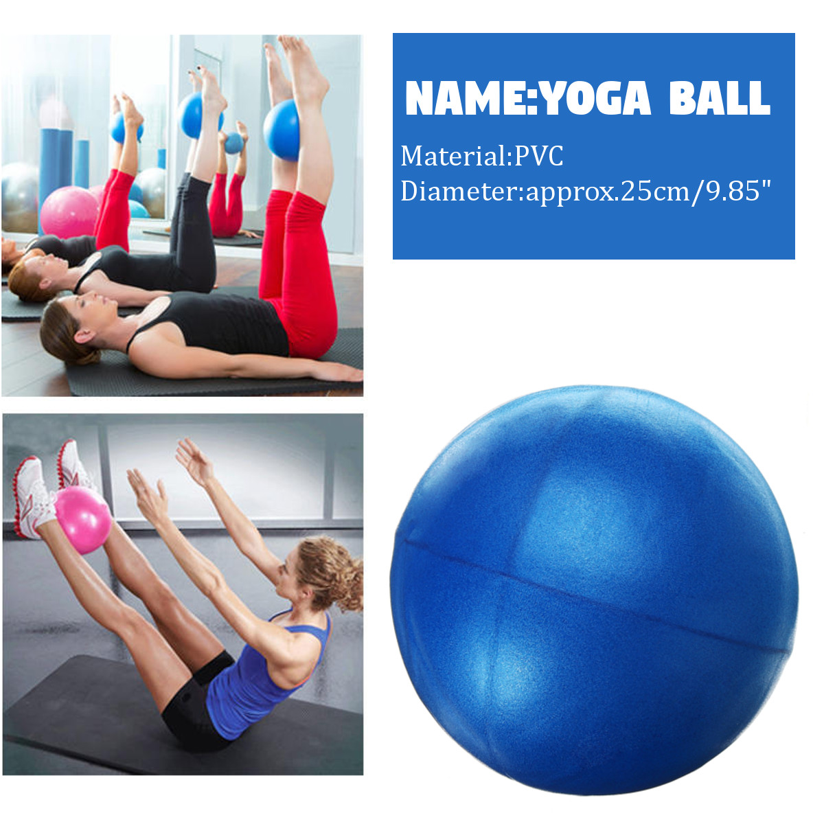 5PieceSetYogaBallYogaTileStretchBandTensionBandLatexResistanceRingYogaFitnessEquipmentYogaBall-1563447-4