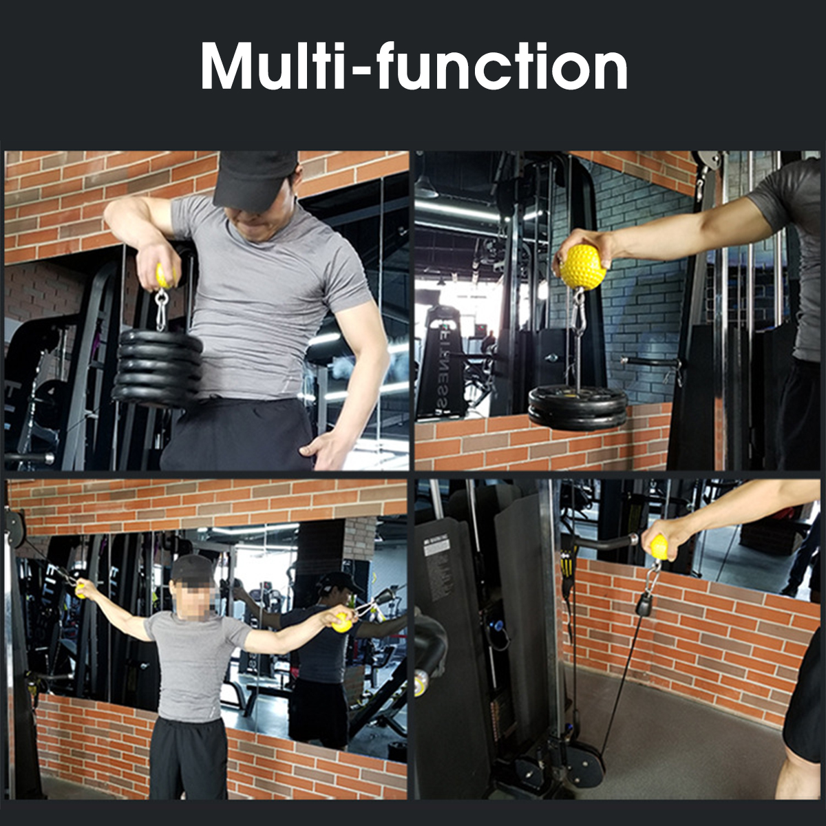 WeightLiftingDumbbellBracketRackFitnessGripBallHolderArmExerciseSport-1732520-4