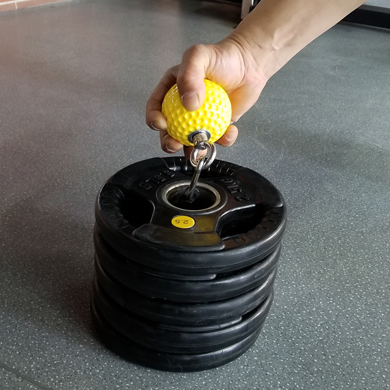 WeightLiftingDumbbellBracketRackFitnessGripBallHolderArmExerciseSport-1732520-5