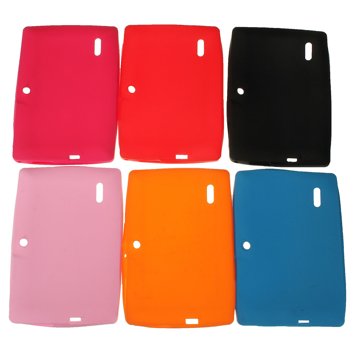 Multi-colorSoftSiliconeProtectiveBackCoverCaseFor7InchTabletPC-1974994-6