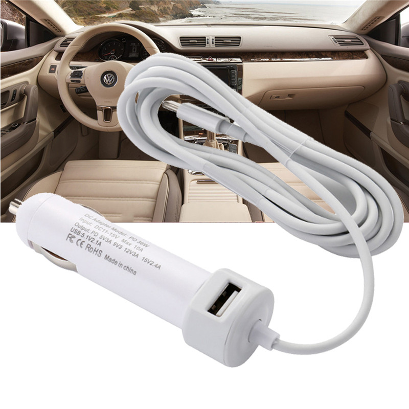 PD36WUSB20TypeCCarChargerWithQuickCharge30ForCellphoneTablet-1219995-1