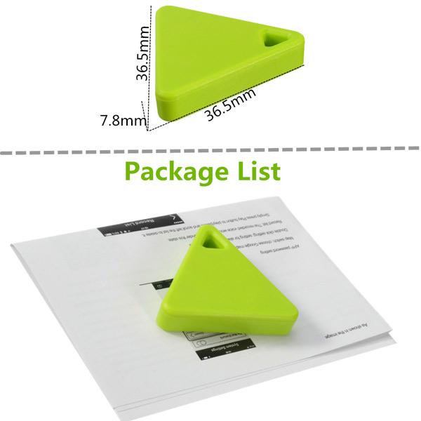 TrianglebluetoothAntiLostDeviceKeyKidsTracerFinderForTabletCellPhone-988905-7