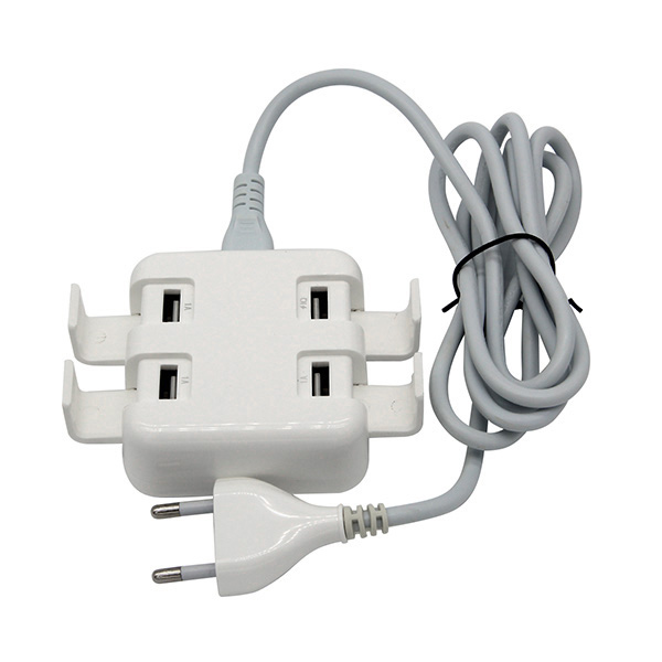 USB4PortACWallChargingStationHomeAdapterStandForTabletCellPhone-984233-2