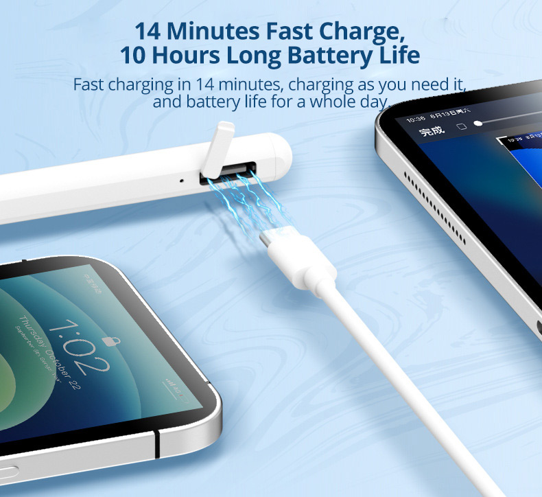 UogicAC10-SStylusPenforiPadMagneticAdhersiveRechargeablebluetoothTouchPenTiltPressureSensingCapaciti-2015809-4