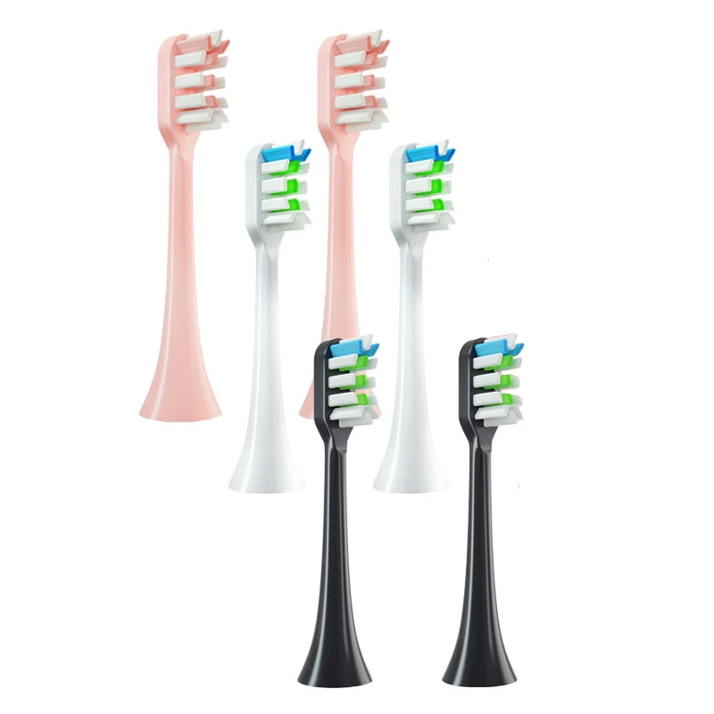 2PCSToothBrushHeadsSonicElectricToothbrushSoftBristleNozzlesforSOOCASX3X3UX5ReplacementToothbrushHea-1996438-2