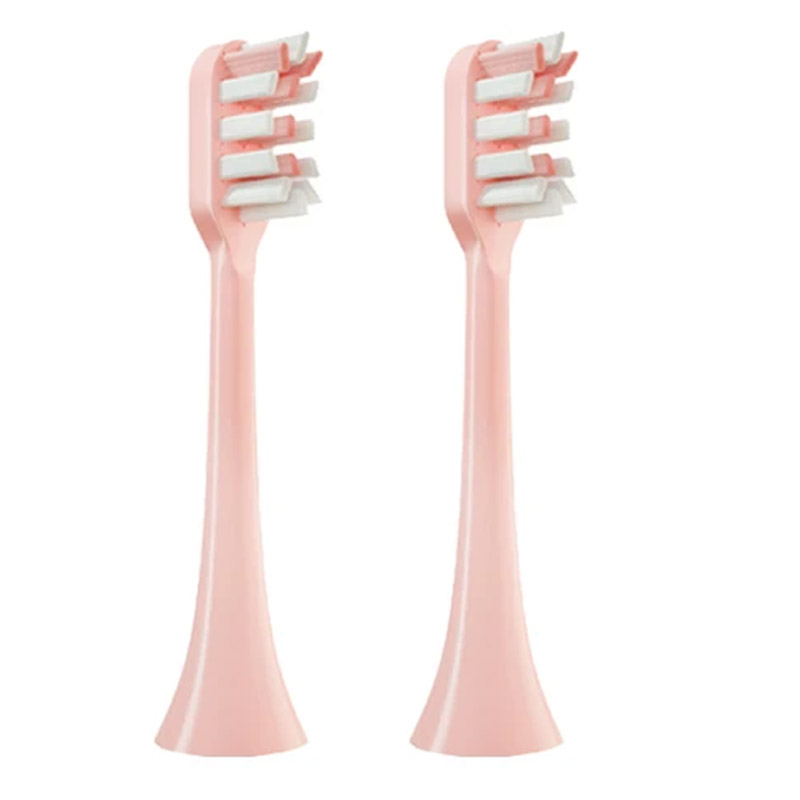 2PCSToothBrushHeadsSonicElectricToothbrushSoftBristleNozzlesforSOOCASX3X3UX5ReplacementToothbrushHea-1996438-8