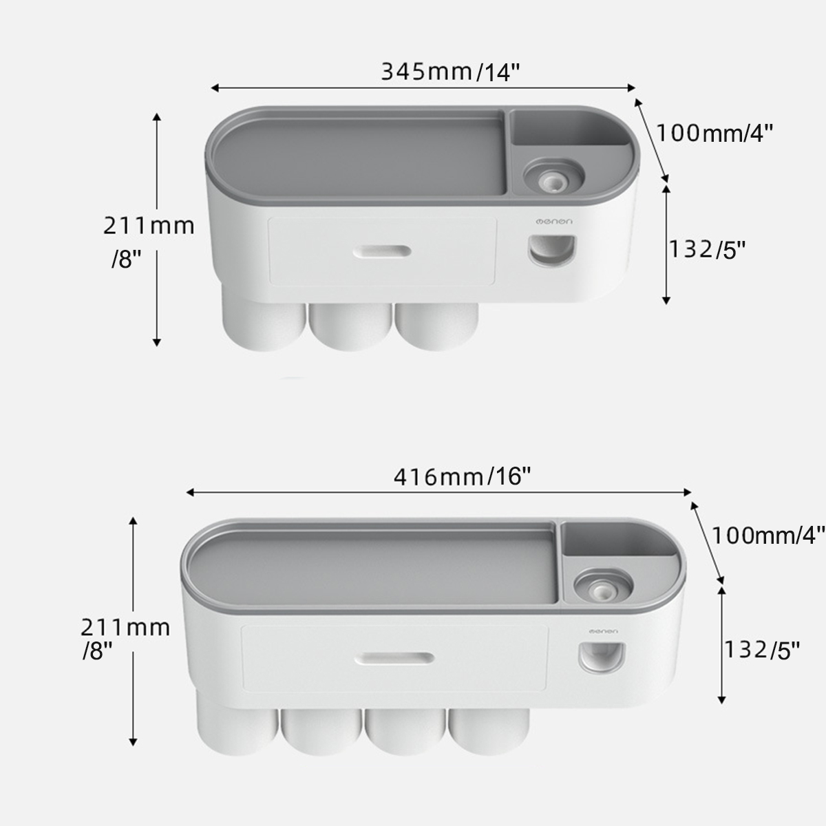 34CupsMagneticToothbrushRackStrongBearingAutomaticToothpasteSqueezer-1769033-10