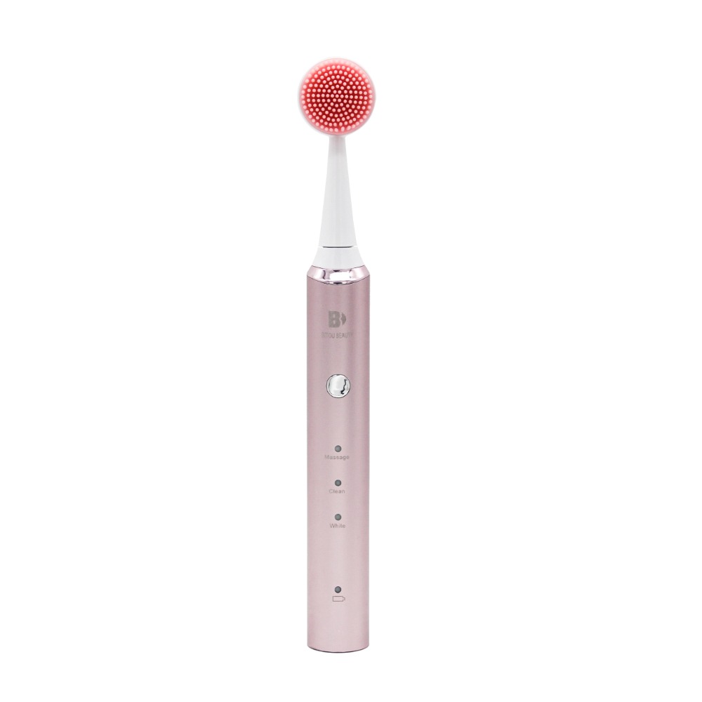 3In1MultifunctionalWomenBeautySonicElectricToothbrushFacialCleansingMassageBrush-1383746-3