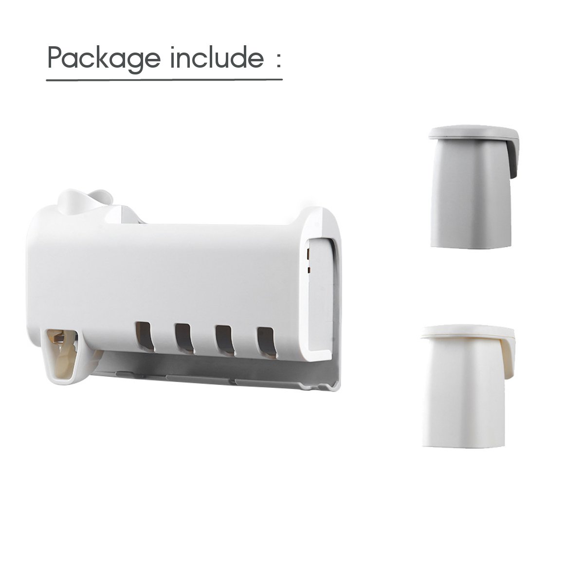 AutomaticToothpasteDispenser4ToothbrushHolderSetNoPunchingWallMountStorageRack-1598335-10