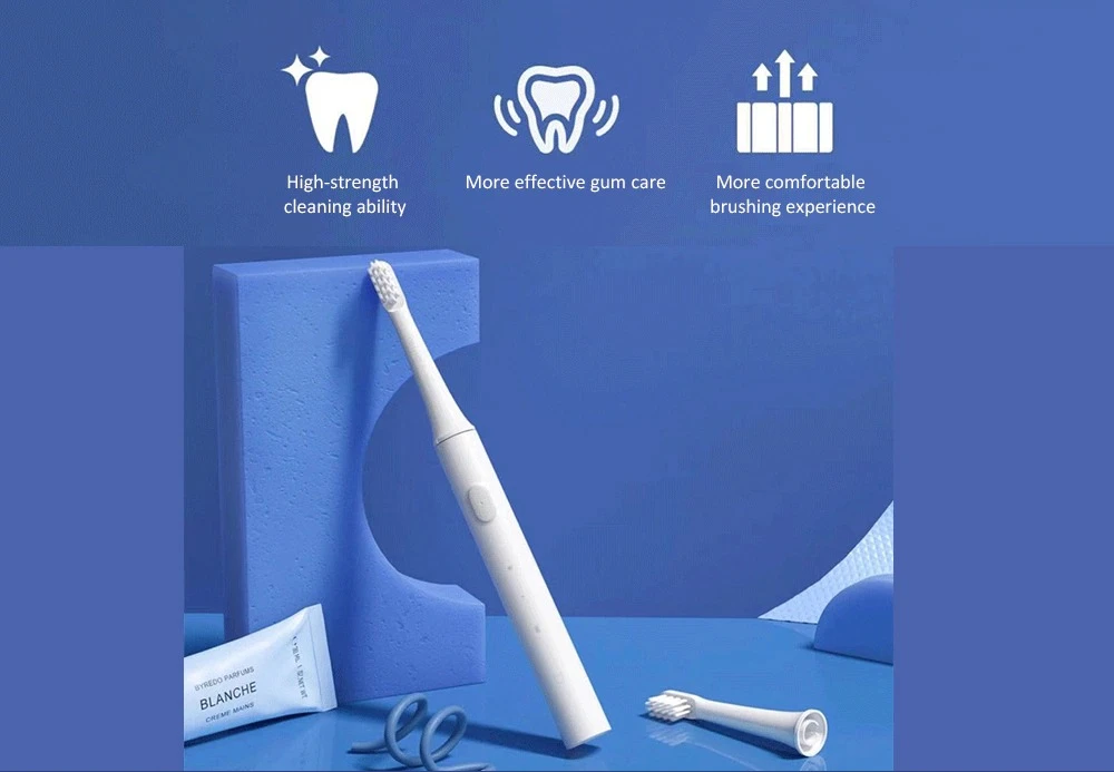 MijiaT100MiSmartElectricToothbrush46g2SpeedXiaomiSonicToothbrushWhiteningOralCare-White-1987236-3