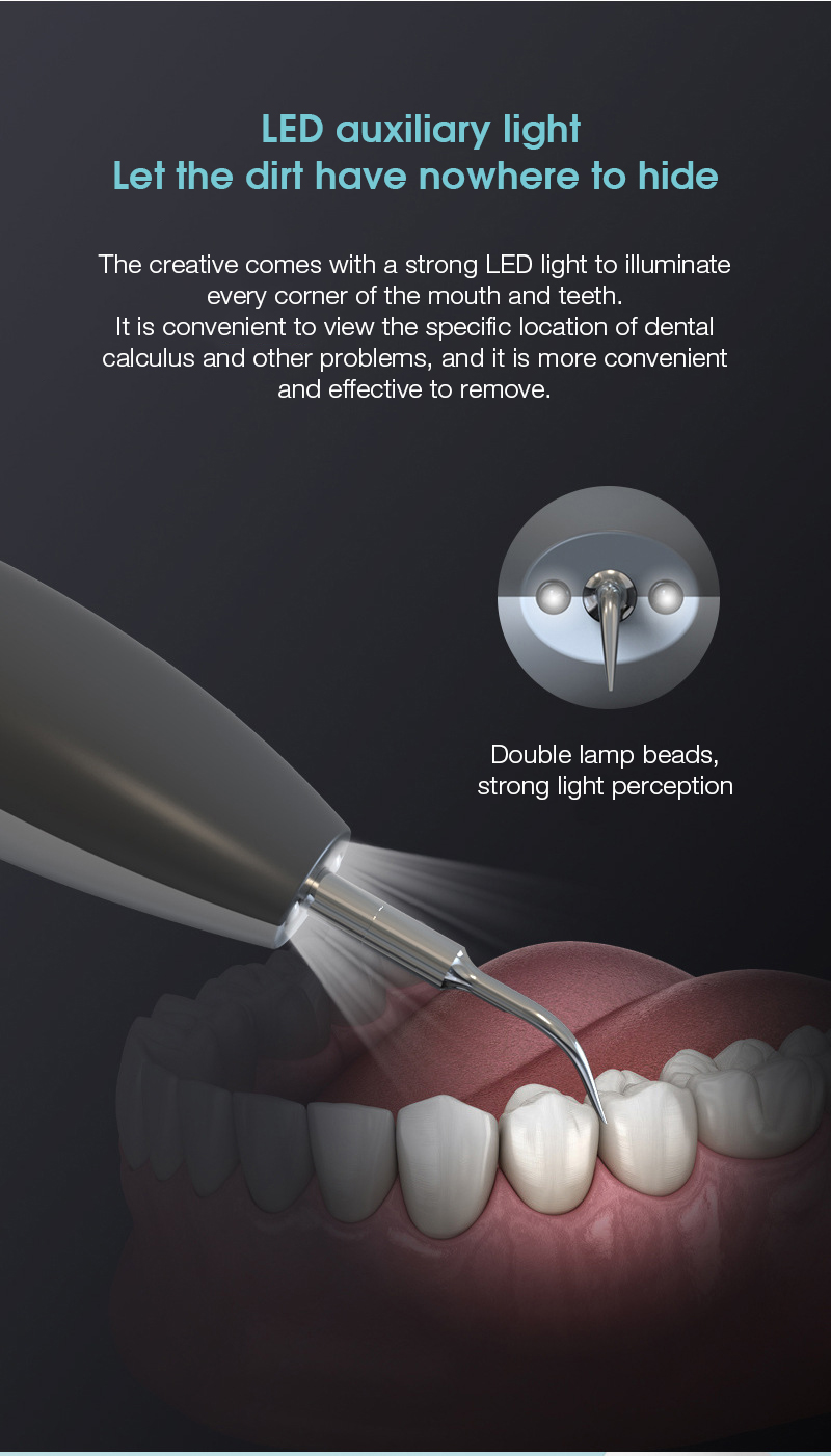UltrasonicDentalCalculusRemoverElectricToothStainRemovalToothbrush3ModeAdjustableToothCleanerwithLED-1837707-9