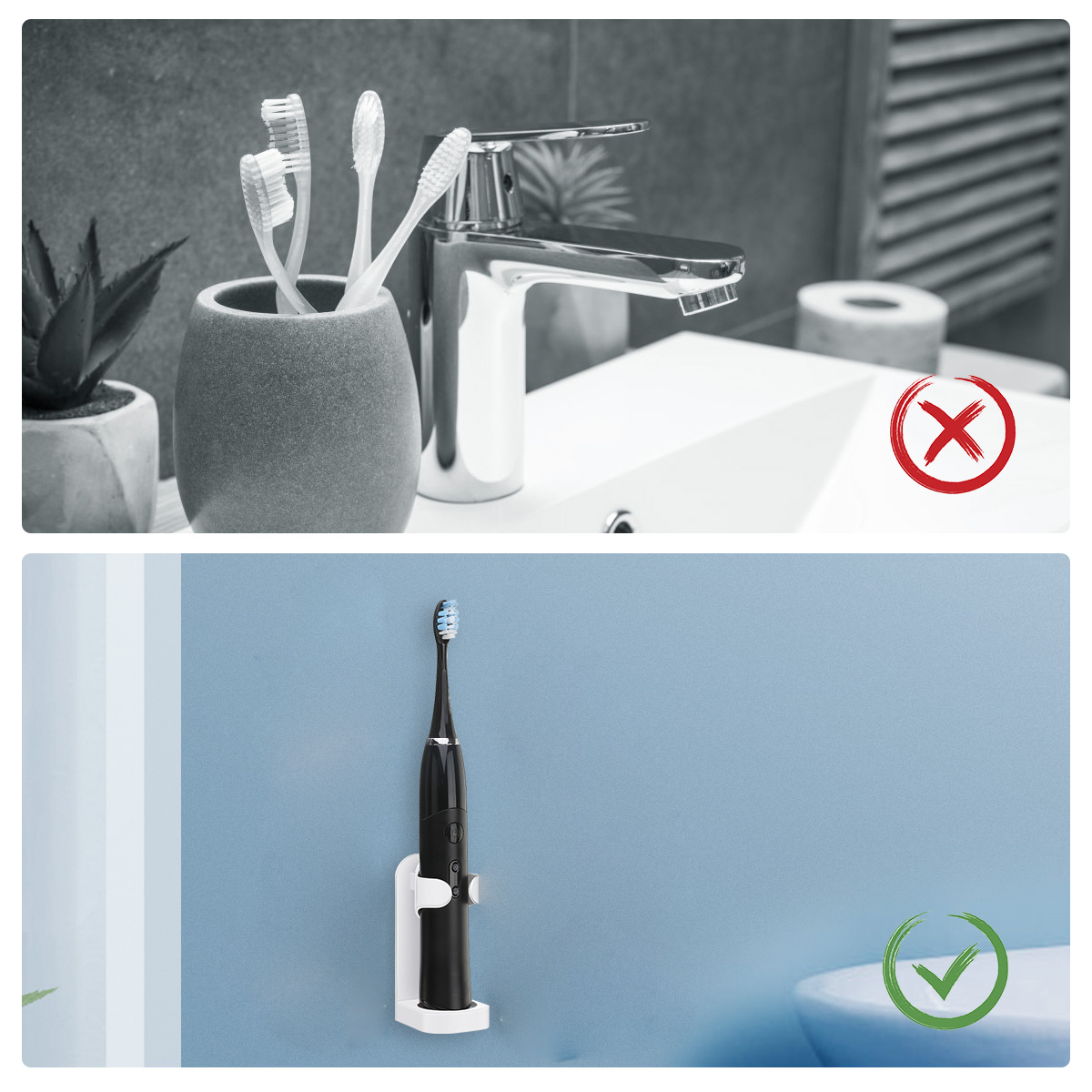WallMountedElectricToothbrushHolderBathroomHolderBracketPlasticProductsToothpasteStorageRack-1989217-2